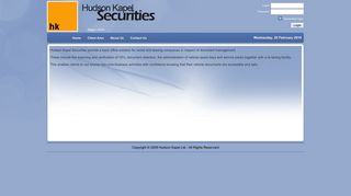 Hudson Kapel Securities