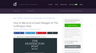 How to Become a Guest Blogger at The Huffington Post - Guestpost.com