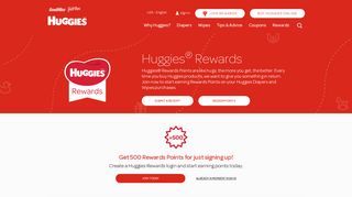 Huggies® Rewards - Earn & Redeem Rewards Points