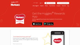Huggies® Rewards Mobile App for Apple & Google Play