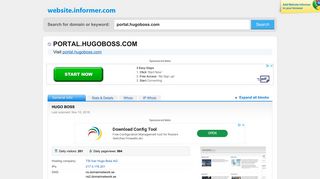 portal.hugoboss.com at Website Informer. HUGO BOSS. Visit Portal ...