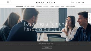 Responsibility to employees | HUGO BOSS Group
