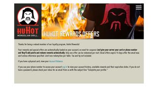 HuHot Rewards Offers | HuHot Mongolian Grill