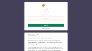 Hull - ItsLearning