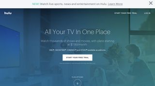 Watch FOX Network Online | Hulu (Free Trial)