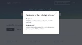 Hulu Help