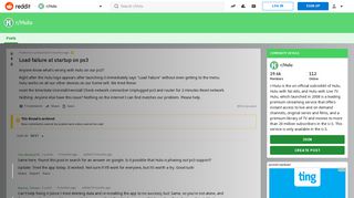 Load failure at startup on ps3 : Hulu - Reddit