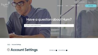 Hum Account Settings FAQs | Hum by Verizon
