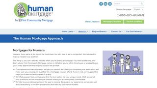The Human Mortgage Approach - First Community Mortgage