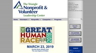 Volunteer Center - The Great Human Race