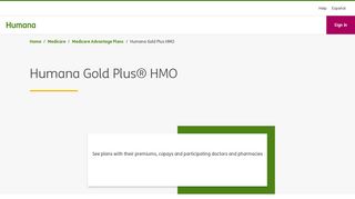 Humana Gold Plus HMO