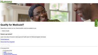 Medicaid Information from Humana