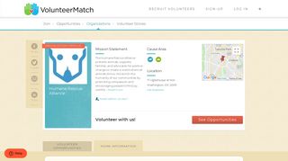 Humane Rescue Alliance Volunteer Opportunities - VolunteerMatch