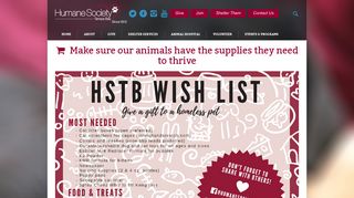 Wishlist - Humane Society Tampa Bay