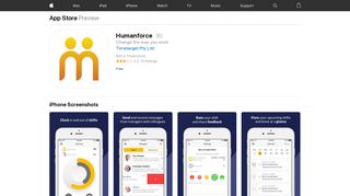 Humanforce on the App Store - iTunes - Apple