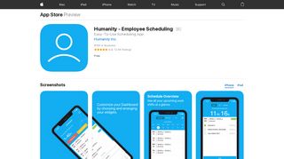 Humanity - Employee Scheduling on the App Store - iTunes - Apple