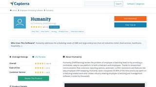 Humanity Reviews and Pricing - 2019 - Capterra