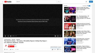 The Humma Song – OK Jaanu | Shraddha Kapoor | Aditya Roy ...