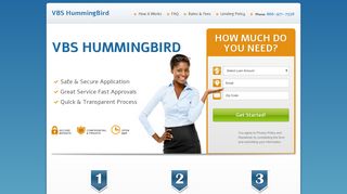 VBS HummingBird | Loans for people with Bad Credit. Quick Approved ...