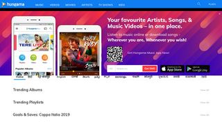 Hungama: Download New MP3 Songs Online, Free Latest Hindi ...