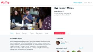 KW Hungry Minds (Kitchener, ON) | Meetup