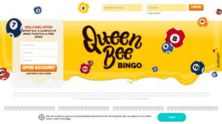 QueenBeeBingo.com: The Buzzing Bingo Site Is Here!