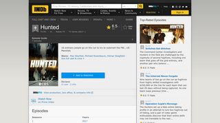 Hunted (TV Series 2017– ) - IMDb