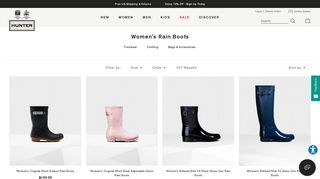 Women's Rain Boots | Official Hunter Boots Site