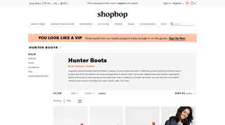 Hunter Boots | SHOPBOP