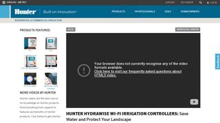 Hunter Hydrawise Wi-Fi Irrigation Controllers: Save Water and Protect ...