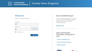 HealthPathways Hunter New England