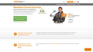 Manitoba Online Safety Course for Hunting License | HUNTERcourse ...