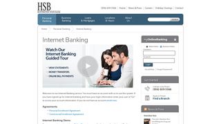 Internet Banking | Huntington State Bank