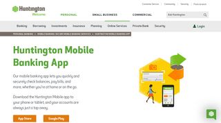 Mobile Banking App: Online Check Cashing/Deposit App | Huntington ...