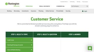 Customer Service | Huntington