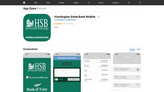 Huntington State Bank Mobile on the App Store - iTunes - Apple