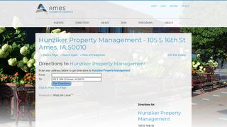 Hunziker Property Management - 105 S 16th St Ames, IA 50010