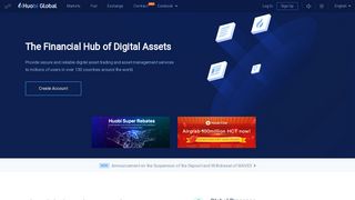 Huobi official website | The Financial Hub of Digital Assets