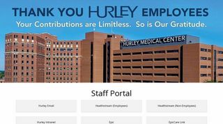 Hurley Medical Center | Staff Portal