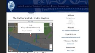 The Hurlingham Club - Carlton Club
