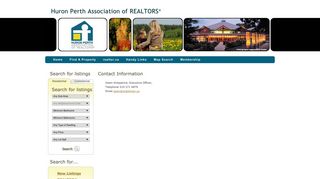 Contact Us - Huron Perth Association of REALTORS®