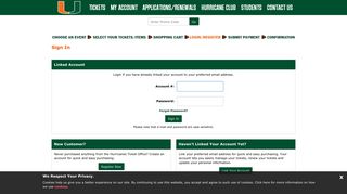 Applications/Renewals - University of Miami Hurricanes | Online Ticket ...