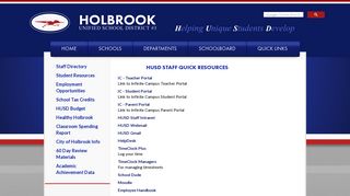 Quick Links - Holbrook Unified School District