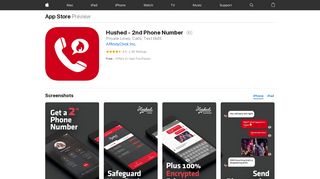 Hushed - 2nd Phone Number on the App Store - iTunes - Apple