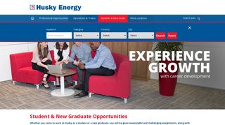 Student & New Graduate Opportunities - Husky Energy