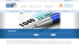 HUSKY Health Program | HUSKY Health Members | Member Home ...