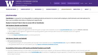 Employers – Career & Internship Center | University of Washington