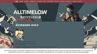 All Time Low Hustlers Members Only