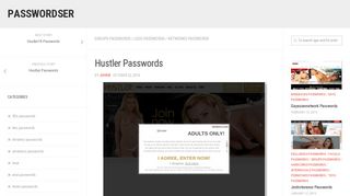 Hustler Passwords – PasswordsER