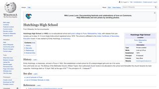 Hutchings High School - Wikipedia